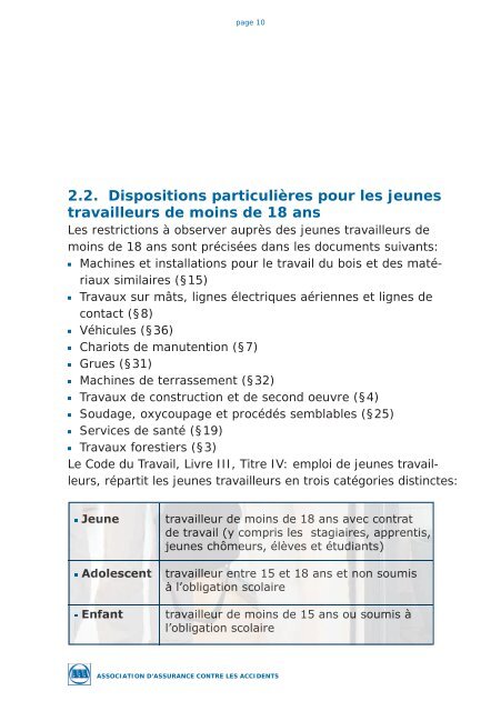 Guide pour l'accueil des jeunes travailleurs en entreprise - AAA