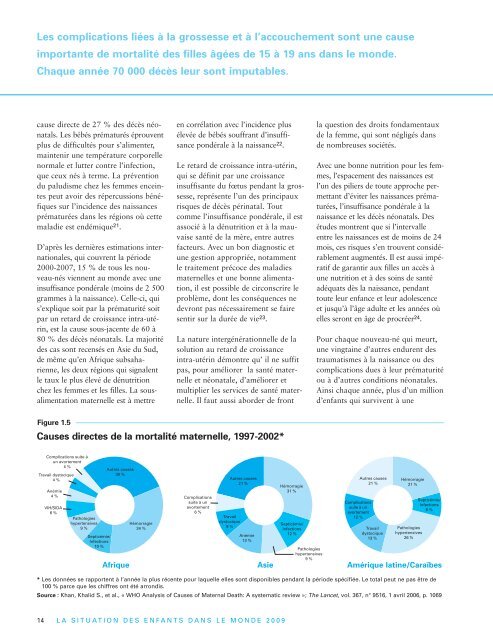 La santÃ© maternelle et nÃ©onatale