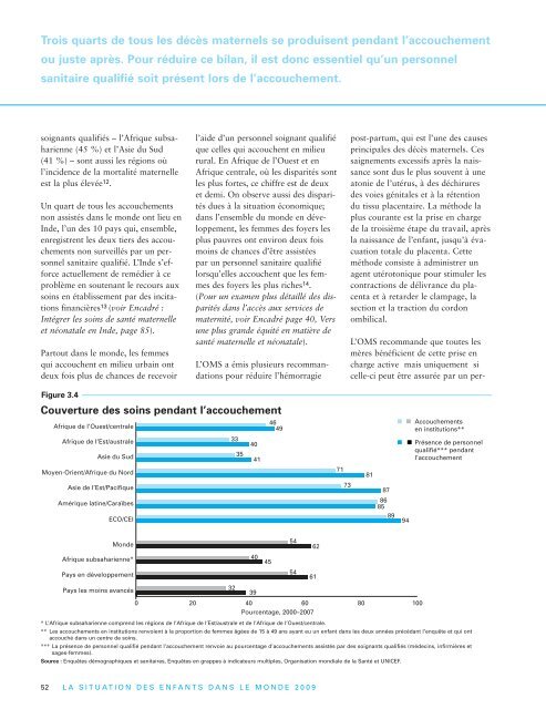 La santÃ© maternelle et nÃ©onatale