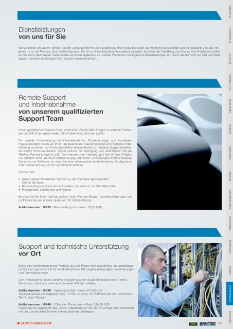 Produktkatalog 2013 (mit Preisen) - SANTEC Video