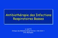 AntibiothÃ©rapie des infections respiratoires basses