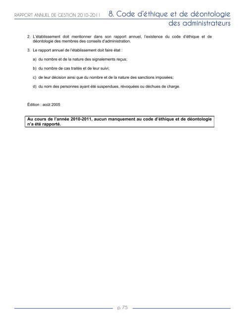 Rapport annuel de gestion de l'HÃ´pital Charles ... - SantÃ© MontÃ©rÃ©gie