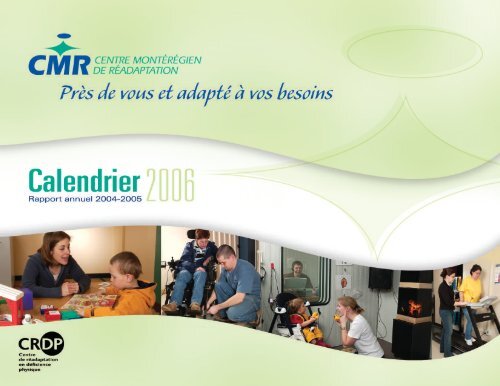 Calendrier CMR 2005 - SantÃ© MontÃ©rÃ©gie