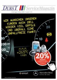 Alle Arbeiten ohne Zusatzarbeiten - Autohaus Durst