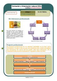 Els interessos professionals Projecte professional: El projecte ... - FOL