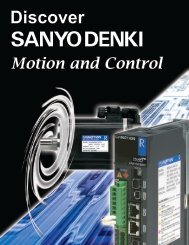Sanyo Denki General Motion Products Catalog - Bay Advanced ...