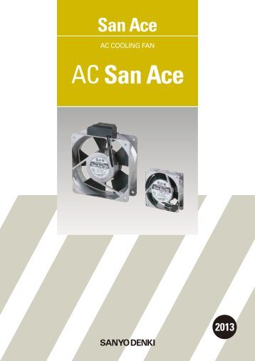 AC San Ace Catalog - Sanyo Denki America, Inc.