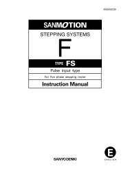 SANMOTION Q - Sanyo Denki America, Inc. SANMOTION Q - Sanyo Denki America, Inc.