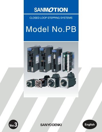 Model No.PB - Sanyo Denki America, Inc.