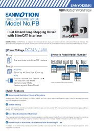 Dual Closed Loop Stepping Driver with EtherCAT Interface