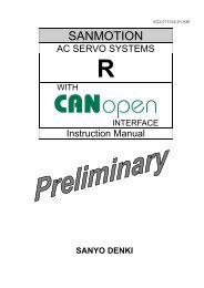 SANMOTION - sanyo denki europe