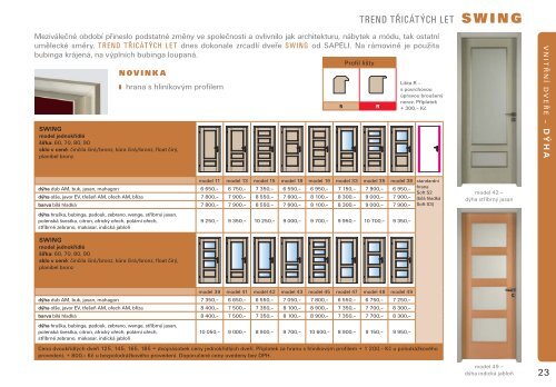 Katalog SAPELI 2009 KOMPLET FINAL.indd - Silva