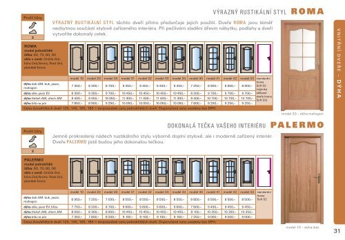 Katalog SAPELI 2009 KOMPLET FINAL.indd - Silva