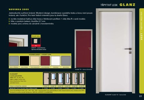 Katalog SAPELI 2009 KOMPLET FINAL.indd - Silva