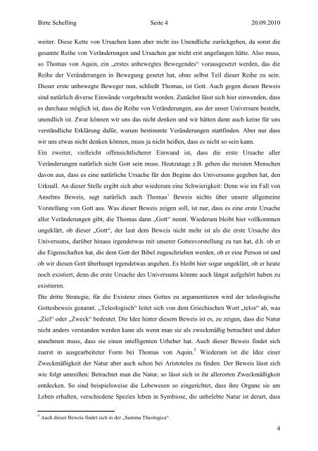 Vortrag: Der Gott der Philosophen (pdf) - Sapere Aude Philosophie