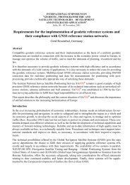 Requirements for the implementation of geodetic reference ... - SAPOS