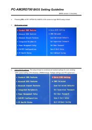 PC-AM2RD790 BIOS Setting Guideline - Sapphire