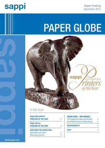 PAPER GLOBE - Sappi