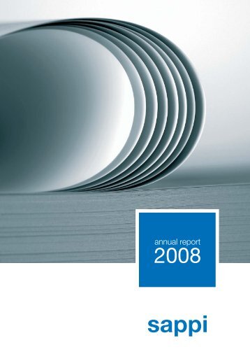 2008 Annual report - Sappi