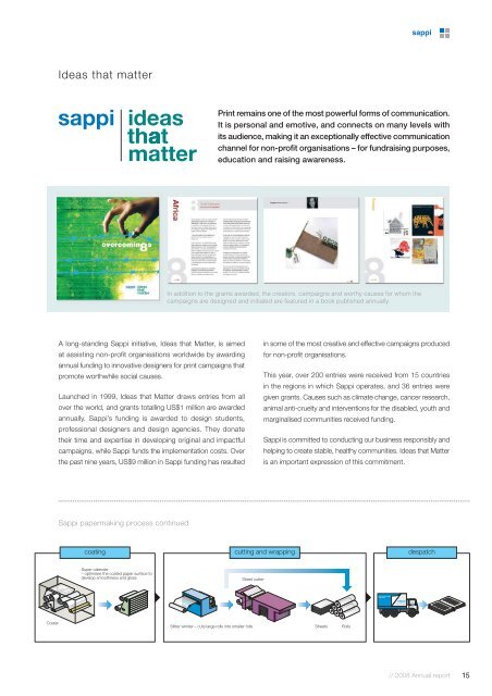 2008 Annual report - Sappi