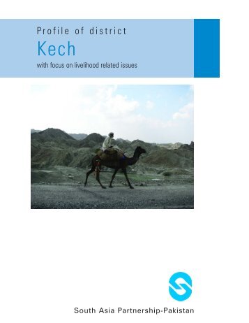 Kech layout:Layout 1.qxd - South Asia Partnership Pakistan