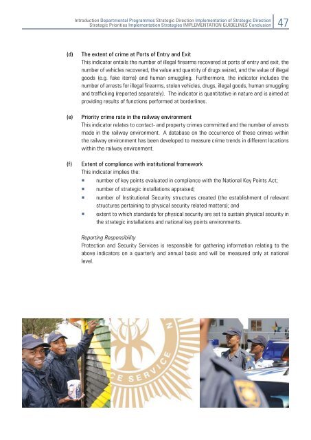 AnnuAl PerformAnce PlAn for the South AfricAn Police ... - Saps