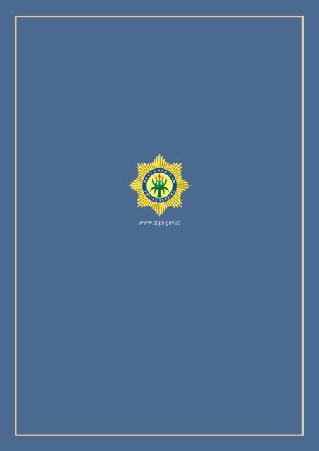 AnnuAl PerformAnce PlAn for the South AfricAn Police ... - Saps