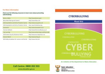 Cyber Bullying - Saps