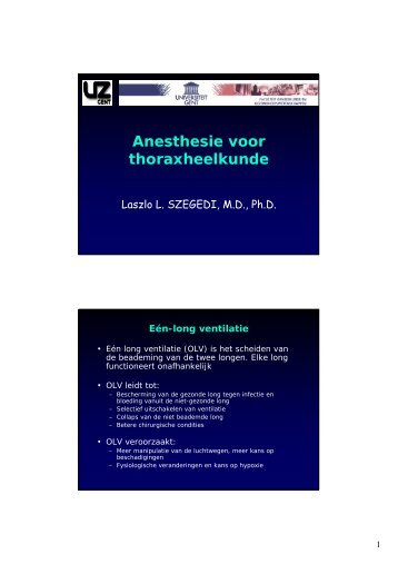 Thoraxchirurgie