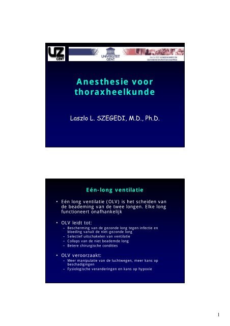 Thoraxchirurgie