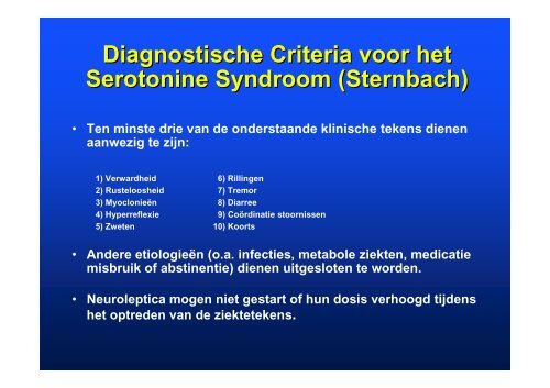 Neurologische, neuromusculaire en psychiatrische pathologie