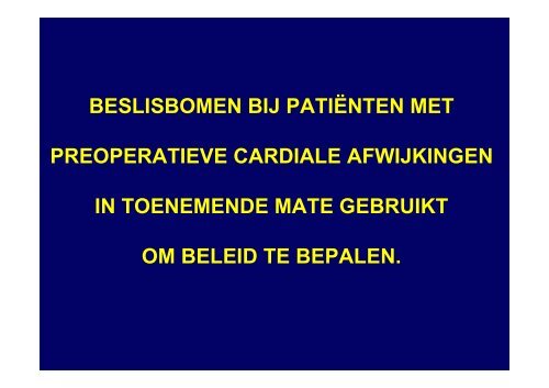 preoperatieve voorbereiding en risico-inschatting van de bejaarde ...