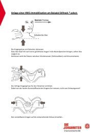 Anlage einer HWS-Immobilisation am Beispiel Stifneck ... - Sardog