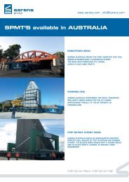 Leaflet Australia - Sarens