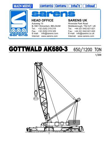 Gottwald AK 680-3 - Sarens