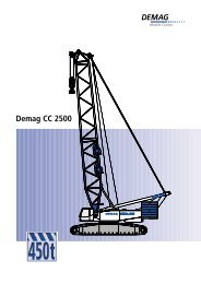 Demag CC 2500 - Sarens