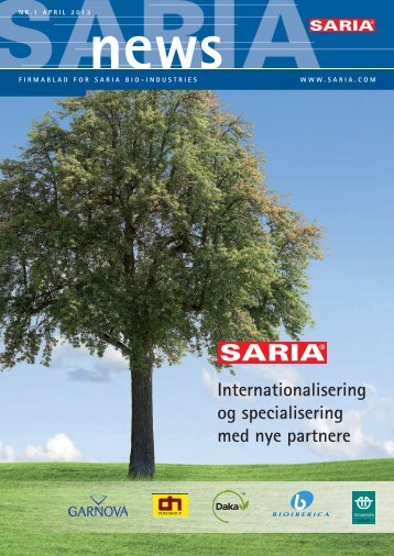 Internationalisering og specialisering med nye partnere - Saria Bio ...