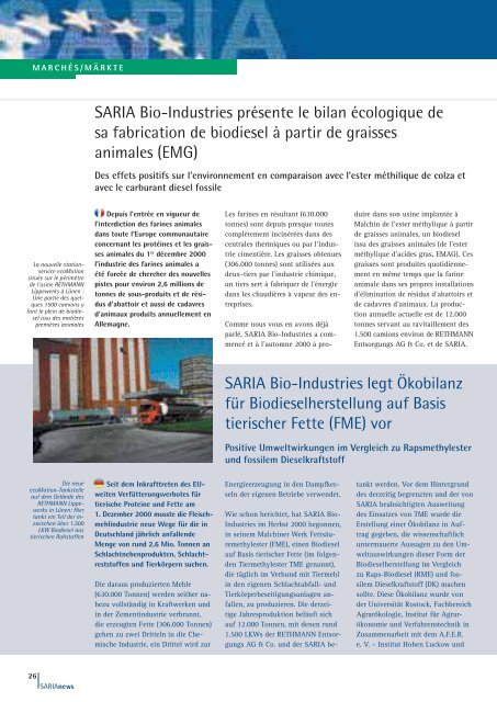 PDF - Saria Bio-Industries AG & Co. KG