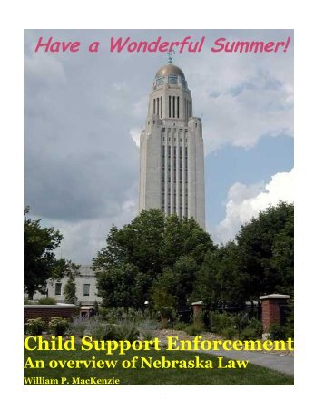 Child Support Enforcement - Sarpy County Nebraska