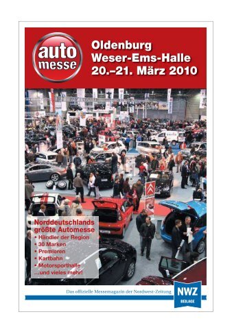 Oldenburg Weser-Ems-Halle 20.–21. März 2010 - Automesse ...
