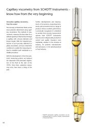 Capillary viscometry from SCHOTT Instruments â know ... - Kouhing