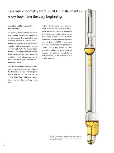 Capillary viscometry from SCHOTT Instruments â€“ know ... - Kouhing