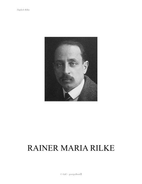 RAINER MARIA RILKE