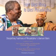 Liberian book - School of Arts & Sciences - University of Pennsylvania