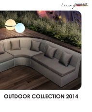 Loungekonzept OUTDOOR COLLECTION 2014
