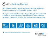 askTel Business Connect - SaskTel