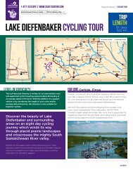 Lake Diefenbaker Cycling Tour - Tourism Saskatchewan