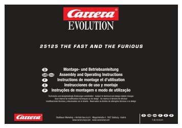 25125 THE FAST AND THE FURIOUS - Carrera