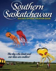 Southern Saskatchewan - Tourism Saskatchewan