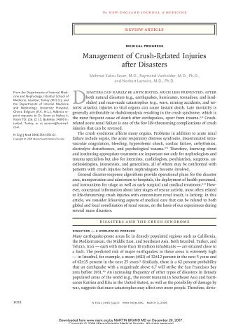 rhabdomyolysis NEJM review.pdf - SASSiT